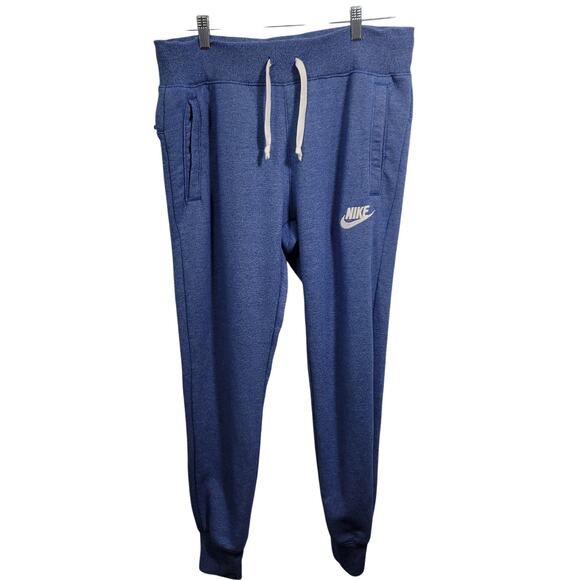 Nike Pants - Nike Women's Blue Jogger with Rear Zippered Pocket Size M 92725-1212